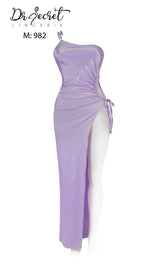 Charming Long Satin Dress